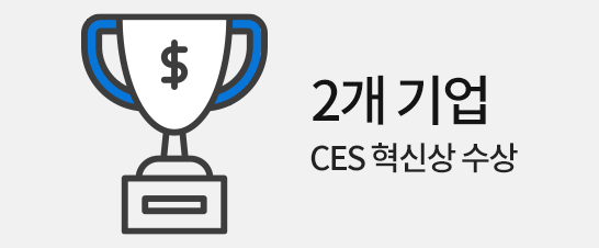 2개 기업 CES 혁신상 수상